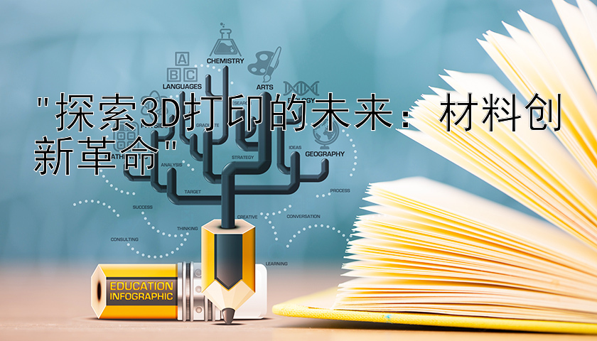 探索3D打印的未来：材料创新革命